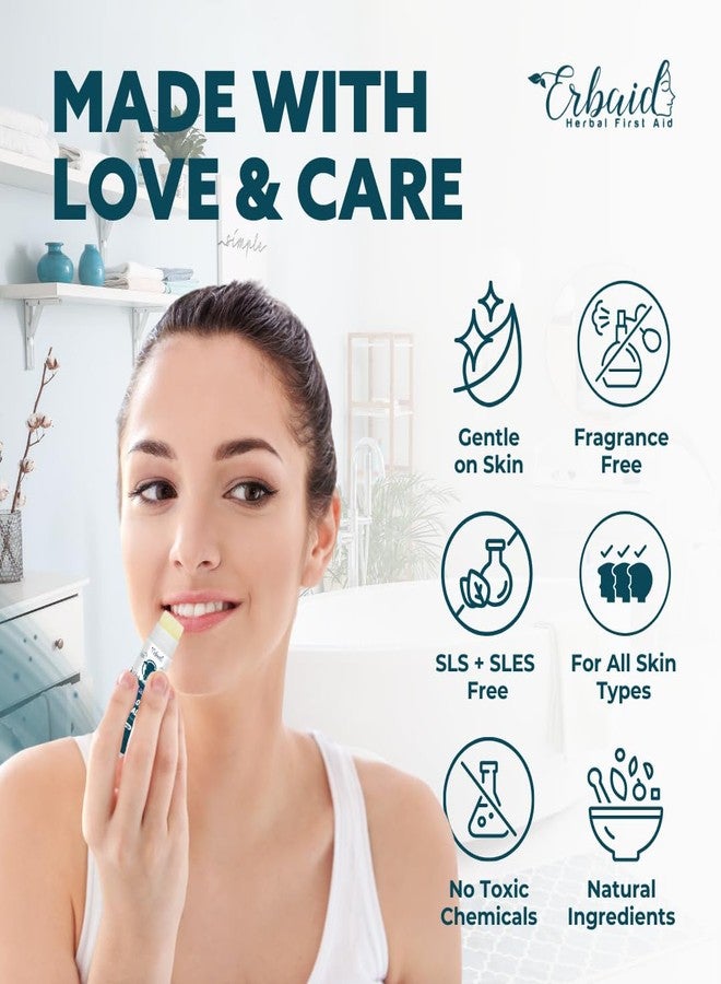 اربايد مرطب شفاه من شحم البقر - مرطب شفاه طبيعي من شمع العسل - مرطب شفاه من شحم البقر الذي يتغذى على العشب - يلطف الشفاه المتشققة والجافة والبشرة الحساسة - غني بالفيتامينات ويدوم طويلاً - صنع في الولايات المتحدة الأمريكية بنكهة البرتقال - Image 3